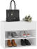 vidaXL Schuhbank Weiß 60x30x45 cm (808738)