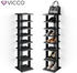 VICCO Schuhregal Sara Anthrazit 7 Fächer Ablage (36794)