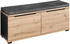 Vito SEDEO Schuhbank 120x50 cm Eiche graphit (30F9GH60)