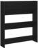 vidaXL Wand-Schuhschrank Schwarz 80x18x90 cm Holzwerkstoff (806779)