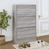 vidaXL Schuhschrank Grau Sonoma 63x24x103 cm Holzwerkstoff (342556)