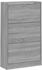 vidaXL Schuhschrank Grau Sonoma 63x24x103 cm Holzwerkstoff (342556)