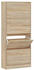 vidaXL Schuhschrank Sonoma-Eiche 63x24x147 cm Holzwerkstoff (342543)