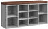 vidaXL Schuhbank Grau Sonoma 103x30x48 cm Holzwerkstoff (342613)