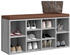 vidaXL Schuhbank Grau Sonoma 103x30x48 cm Holzwerkstoff (342613)