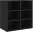 vidaXL Schuhregal Schwarz 52,5x30x50 cm (808686)
