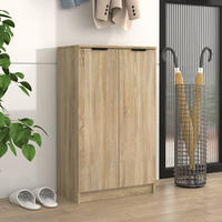 vidaXL Schuhschrank Sonoma-Eiche 59x35x100,5 cm Holzwerkstoff