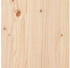vidaXL Schuhschrank 60x35x80 cm Massivholz Kiefer Braun