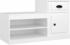 vidaXL Schuhschrank Weiß 100x42x60 cm Holzwerkstoff Weiß