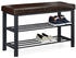 Relaxdays Schuhbank mit Polsterung 10020370 braun