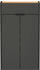 Germania AMECA Hängeschrank 56x 97x 22cm braun Graphit