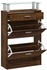 vidaXL Schuhschrank Räuchereiche 63x24x104 cm (342567)