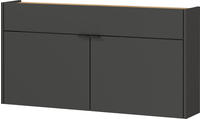 GERMANIA Schuhschrank "Ameca" T&uuml;ren mit Soft-Close, 110x22x57 cm, Made in Germany