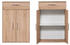 mokebo Mehrzweckschrank 60cm Der Praktische mit Schubladen braun