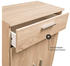 mokebo Mehrzweckschrank 60cm Der Praktische mit Schubladen braun