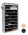 Relaxdays Schuhschrank VALENTIN hoch 10019125 anthrazit