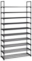 Relaxdays XXL Schuhregal Stecksystem, 10 Ebenen, modular, HxBxT: 175,5 x 93 x 30,5