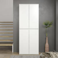 Trendteam - Nevada Kleiderschrank 4 T&uuml;ren, Wei&szlig;.
