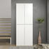 trendteam Garderobenschrank Nevada 74x191x34 cm weiß (213215501)