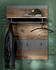 trendteam Garderobe Paneel Indy Graphit Grau Matera-Old Wood NB/ 80x106x28 cm (187944223)
