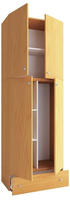 Holz Besenschrank Staubsauger Putzschrank Lona S