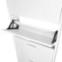 vidaXL Wooden shoe cabinet with 5 compartments white