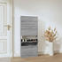 vidaXL Schuhschrank Grau Sonoma 59x17x150 cm Holzwerkstoff (342524)