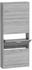 vidaXL Schuhschrank Grau Sonoma 59x17x150 cm Holzwerkstoff (342524)