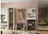 Germania Garderobenschrank ALEDO in Navarra Eiche Nb. / Weiß Hochschrank 60x200x41 cm (2227-242)