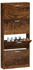 vidaXL Schuhschrank Räuchereiche 59x17x150 cm (342523)