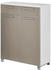 Voss Möbel Santina 313 (84x37x108cm) weiß/taupe