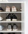 Wohnling Schuhschrank weiß 55x108x35 cm