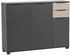 Möbelpartner Schuhschrank Alexa schwarz matt 141,9x105,5x35 cm