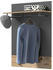 Möbel Kraft Kompaktgarderobe grau 90x117