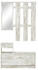 Möbel Kraft Garderobe holzfarben 100x191x25