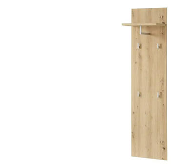 Möbel Kraft Garderobenpaneel holzfarben Holzwerkstoff 40x158x30