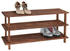 Kesper Schuhregal Tannenholz dunkel 3 stöckig, 69733