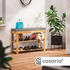Casaria Schuhbank Akazien Holz 90cm