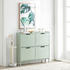 SoBuy Schuhkipper Grün 100x90x19cm FSR100-GR