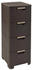 Curver STYLE 4x14L Schubladenchrank 33x38x79 cm dunkelbraun 06605-210