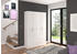 ebuy24 Projektx Garderobenschrank 4-türig Weiß