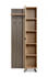 Finori Garderobe Garderobenschrank Spiegel MEDAN 42A Artisan Eiche Nb. / anthrazit