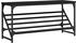 vidaXL Schuhregal Schwarz 90x30x45 cm Holzwerkstoff (833418)