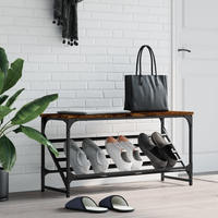 vidaXL Schuhregal R&auml;uchereiche 90x30x45 cm Holzwerkstoff