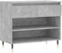 vidaXL Schuhregal Betongrau 70x36x60 cm Holzwerkstoff (831432)