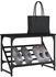 vidaXL Schuhregal Schwarz 60x30x45 cm Holzwerkstoff (833413)