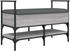 vidaXL Schuhbank Grau Sonoma 85,5x42x57,5 cm Holzwerkstoff (835232)