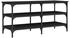 vidaXL Schuhbank Schwarz 100x38,5x49cm Holzwerkstoff (839043)