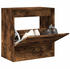 vidaXL Schuhschrank Räuchereiche 60x34x63,5 cm Holzwerkstoff (839942)