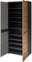 Innostyle Schuhschrank Memphis 2-türig Artisan Eiche Graphit